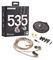 SE535-CL-EFS - Sound Isolating Earphones with Accessories, Clear