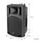 QX12 - 200W Passive Speaker Cabinet 8 Ohm