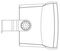 WX802/B - 70W 2 Way Installation Speaker 16 Ohm/70V/100V with Bracket