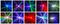 LIGHTSHOW 6FX - 6 in 1 LED Light Effect, Strobe, UV Crystal Ball, Laser, LED Wash and Gobos