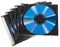 00051270 - Slim CD Jewel Cases Transparent/Black 100 Pack