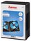 00049685 - 6 Box DVD Jewel Cases Black 3 Pack