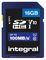 INSDH16G-100V10 - SDHC UHS U1 V10 High Speed SD Memory Card 100MB/s, 16GB