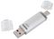 00181075 - C-Laeta USB-A & USB-C Flash Drive, 256GB
