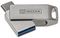 69271 - MyDual 2-in-1 USB-C Flash Drive, 128GB - by Verbatim