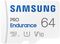 MB-MJ64KA/EU - 64GB PRO Endurance MicroSDXC Card with SD Adaptor, Class 10 UHS-I U1 100MB/s