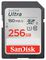 SDSDUNC-256G-GN6IN - 256GB Ultra SDXC Memory Card UHS-I U1 Class 10, 150MB/s Read