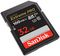 SDSDXXO-032G-GN4IN - 32GB Extreme PRO SDHC Card UHS-I U3 Video Class 30, 100MB/s Read