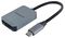 INCRSDMSD3-0-UHSII-CW - USB-C Dual Slot SD / MicroSD Card Reader