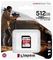 SDR2V6/512GB - 512GB Canvas React Plus SDXC Memory Card UHS-II U3 V60, 280MB/s Read
