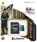 SDCG3/64GB - 64GB Canvas Go! Plus MicroSDXC Memory Card, Class 10 A2 UHS-I U3 V30 170MB/s Read