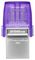 DTDUO3CG3/256GB - DataTraveler microDuo 3C Dual Interface USB Flash Drive, 256GB