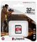 SDR2/32GB - 32GB Canvas React Plus SDHC Memory Card UHS-II U3 V90, 300MB/s Read