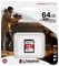 SDR2/64GB - 64GB Canvas React Plus SDXC Memory Card UHS-II U3 V90, 300MB/s Read