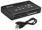 USB-CR-6P-BLK - Universal Memory Card Reader / Writer, Black