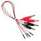 2480 - Crocodile Clip Leads with Pigtail, 4 Pack