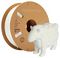 70822 - 1.75mm PolyTerra PLA Filament for 3D Printer, Cotton White, 1kg