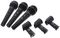 PM1800T - 3 Pack of Dynamic Vocal Handheld Microphones with Case