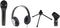 EKSBONE - Home Studio Kit, Mic/Stand/Headphones