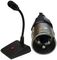 SIGNET 1X - XLR Desktop Paging Microphone, 3m Lead