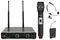 SU20-C - Dual UHF Wireless Kit, 1x Handheld + 1x Beltpack (Neckband & Lavalier)