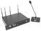 HTX-28R - Wireless 4 UHF Channel Conference Receiver & USB Audio Recorder, Rack Mount
