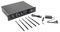 HTX-38R - Wireless 5 UHF Channel Conference Receiver & Recorder, 19" Rack Mount