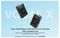 VOCAL X V1 - Ultra Compact 2.4GHz Dual Channel Wireless Microphone Kit, 1x Transmitter and 1x Receiver