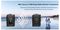 VOCAL X V1 - Ultra Compact 2.4GHz Dual Channel Wireless Microphone Kit, 1x Transmitter and 1x Receiver
