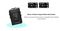 VOCAL X V1 - Ultra Compact 2.4GHz Dual Channel Wireless Microphone Kit, 1x Transmitter and 1x Receiver
