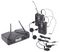 WM700DHA - Dual Channel PLL UHF Wireless Belt-pack Microphone System - 823MHz to 832MHz