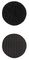 VEL-EC60248 - VELCRO® Brand Heavy Duty Stick On Hook & Loop Coins 45mm Black - Pack of 6