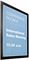 487201 - A4 Duraframe Self Adhesive Magnetic Information Signs with Black Frame - Pack of 2