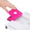 1360 - 825 Hot Pink Metal 2 Hole Punch - 25 Sheet Capacity