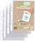 ECO012 - A5 Multi Punched Pockets 45 Micron, 25 Pack