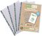 ECO057 - A4 Reinforced Multi Punched Pockets 90 Micron, 100 Pack