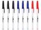 L0234946 - Concept Green Eco Ballpoint Pens, 0.8mm, Assorted Colours, Pack of 8