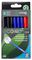 L0234953 - Concept Green Eco Focus Ballpoint Pens, 0.8mm, Assorted Colours, Pack of 8