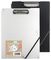 ECO105 - A5 50% Recycled Clipboard Folder, Black/Clear