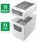 80011000 - IQ P4 23L Cross Cut Shredder, White