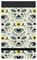 190MM2 - Elasticated Lined Pocket Notebook, 160 Pages, Green and White