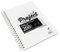 LUXPBTIN - A4+ Project Notebook with 5 Coloured Sections, 200 Pages