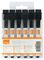2104184 - Mini Whiteboard Marker Pens with Magnetic Eraser, 6 Pack Black