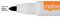 2104184 - Mini Whiteboard Marker Pens with Magnetic Eraser, 6 Pack Black