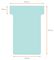 2002006 - Size 2 T-Card Planning Cards, Blue 100 Pack