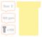2002004 - Size 2 T-Card Planning Cards, Yellow 100 Pack