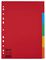 100199 - A4 Cardboard File Dividers, 5 Pack