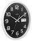 21023 - Supervisor 320mm Wall Clock with Day & Date, Black / Chrome