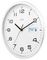 21027 - Supervisor 320mm Wall Clock with Day & Date, White / Chrome