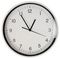 T370BA - 300mm Wall Clock, White / Black
